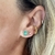Conjunto em Ouro 18k e Jade - Brechó Joias