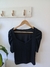 Remera Velentina - Negra- - comprar online