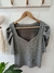 Remera Valentina Gris Topo