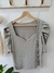 Remera Valentina - Gris Cemento- - comprar online