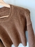 Sweater Billow Chocolate - tienda online