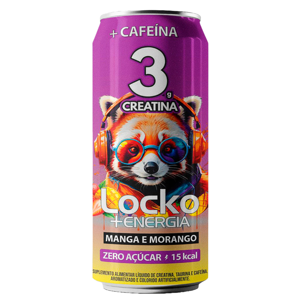 KIT 6UN - LOCKO MANGA E MORANGO 473ml - LANÇAMENTO