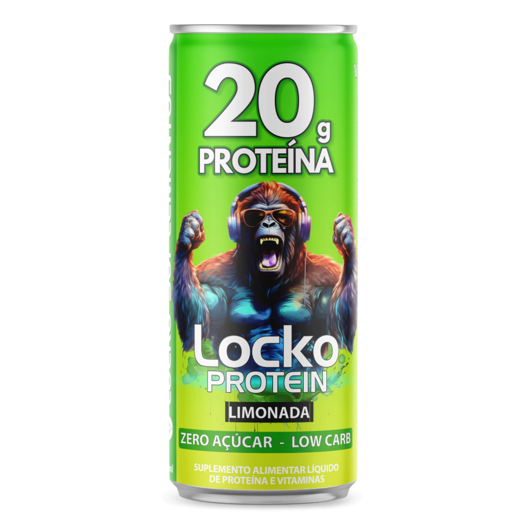 KIT 6UN - LOCKO PROTEIN Limonada 350ml