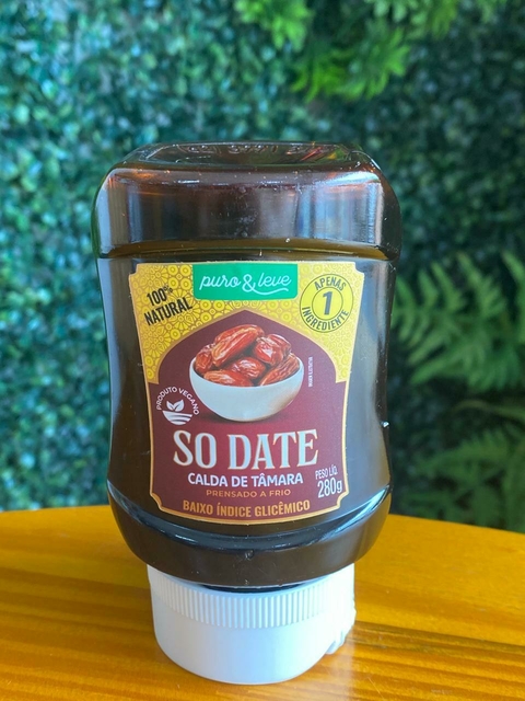 SO DATE CALDA DE TÂMARA 280g - PURO & LEVE