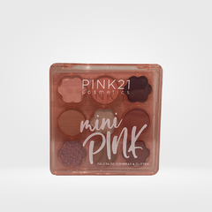 Paleta de Sombras Mini Pink - PINK 21 - 9 cores