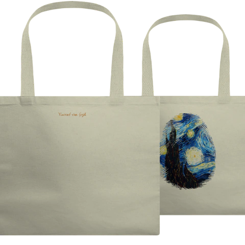 Ecobag Van Gogh "Digital Estrelada"
