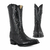 Bota Oval Avestruz Negro - comprar en línea