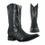 Bota Chihuahua Cocodrilo Cola Color Negro - comprar en línea