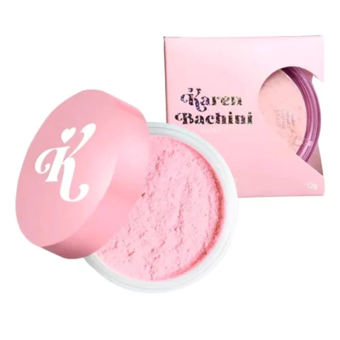 Pó Facial Solto Rosa Pink Powder by Karen Bachini
