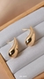 BRINCO GOTA(MÉDIO) FOLHEADO OURO 18K