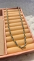 COLAR RETRO BANHADO OURO 18 K E RÓDIO BRANCO