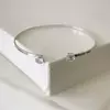 Bracelete Zircônia Aço Inoxidável