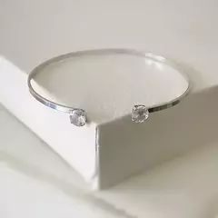Bracelete Zircônia Aço Inoxidável