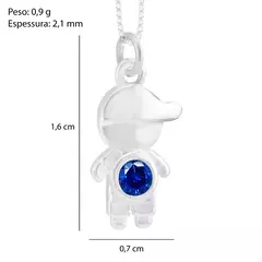Colar Filho Prata 925 - Luxor Semijoias e Prata 