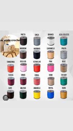 Bolsa Safira (somente por encomenda) - Las veste crochet 