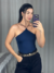 Blusa preta básica blusa de alcinha preta regata básica blusa básica - comprar online