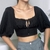 Blusa Feminina manga longa bufante boho - loja online
