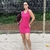 Kit vestido esportivo short de academia com bolso lateral moda fitness feminina - Avancem