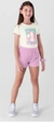 Conjunto infantil menina com shorts