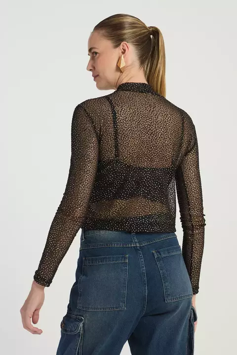 BUSA TULE FOIL PRETO P- MY PLACE