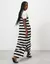 T-SHIRT DRESS LISTRADO-SHOULDER