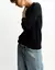 BLUSA TRICOT CASHMERE PRETO- SHOULDER na internet