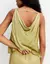 REGATA DEGAGE DE ALCA FINA ABACATE- SHOULDER - comprar online