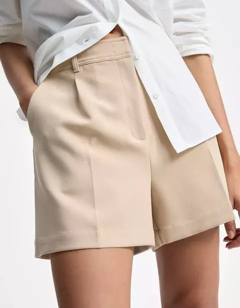 SHORTS ALFAIATARIA KHAKI - SHOULDER