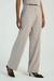 CALCA ALFAIATARIA RISCA DE GIZ TAUPE M- MY PLACE - comprar online