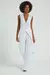 CALCA TRICOT PONTO DETALHADO BRANCO G- MY PLACE
