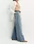 CALCA JEANS PANTALONA RECORTES LATERAIS CLARA - SHOULDER na internet