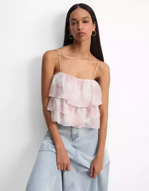 REGATA FLORAL AQUARELA FLORAL - SHOULDER