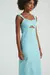 VESTIDO MIDI LINHO BORDADO PISCINA-MY PLACE - comprar online