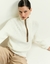 BLUSA TRICOT BICOLOR OFF WHITE- SHOULDER