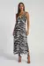 VESTIDO MIDI EST ZEBRADA EST ZEBRADA M- MY PLACE