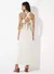 VESTIDO LINHO DETALHE RENDA G BEGE ITALIAN- SOMMER