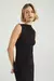 VESTIDO RIB FRANZIDO PRETO P- MY PLACE - comprar online