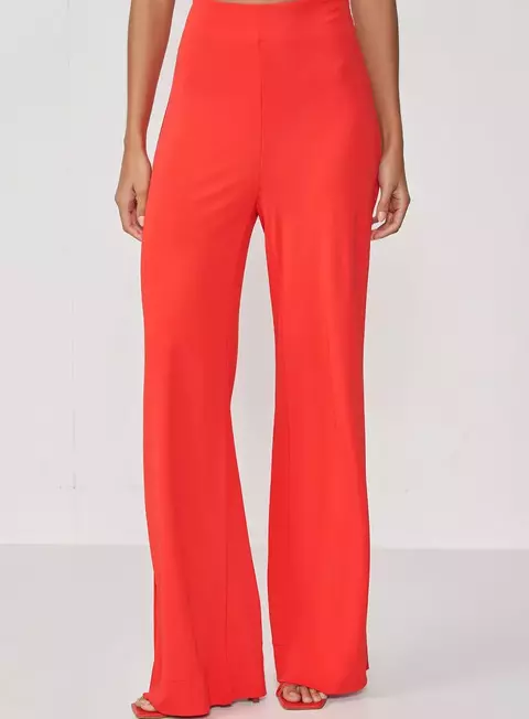 CALCA COLCCI 38 VERMELHO SANTINE-COLCCI