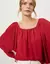 BLUSA MANGA PLISSADA-SHOULDER