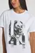 T-SHIRT SILK CRISTO GOLD BRANCO G- MY PLACE - comprar online