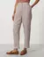 CALCA LINHO MINI PIED POULE SLIM-SHOULDER