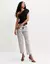 BLUSA MALHA TULE PRETA -SHOULDER - comprar online