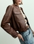 JAQUETA BOMBER COURO-SHOULDER