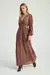 VESTIDO LONGO BOHO ROSE GG- MY PLACE na internet