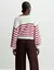 BLUSA TRICOT LISTRADA AMPLA-SHOULDER - comprar online