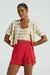 SHORT AMARRACAO VERMELHO PP- MY PLACE