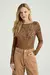 BLUSA CANOA EST TEXTURA EST TEXTURA G- MY PLACE