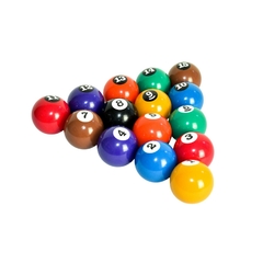 Jogo de bolas numeradas - 15 bolas - comprar online
