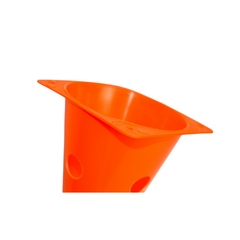 Cone de PVC 23 cm c/ barreira funcional - comprar online