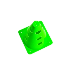 Cone de PVC 23 cm c/ barreira funcional - Pangué Materiais Esportivos